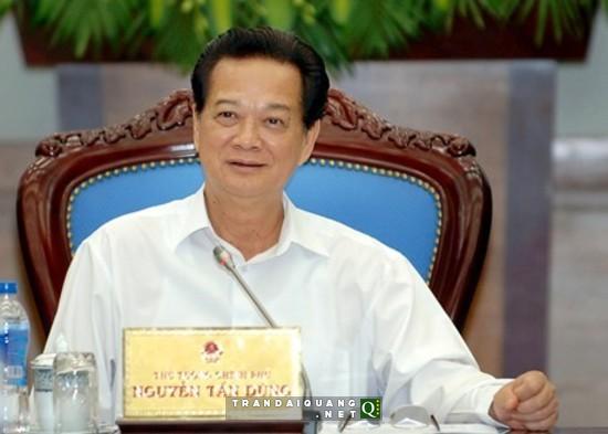 Thủ tướng Nguyễn Tấn Dũng phát biểu chỉ đạo phiên họp Ủy ban Quốc gia Đổi mới giáo dục và đào tạo. 
