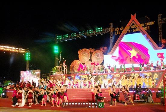 Một tiết mục được biểu diễn tại Lễ hội.