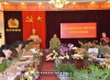 Thứ trưởng Bùi Văn Thành kiểm tra công tác tại Công an tỉnh Điện Biên