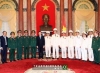 Phong quân hàm Thượng tướng cho Thứ trưởng Bùi Quang Bền