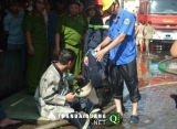 TP.HCM: Cháy lớn kho chứa hàng, 2 chiến sỹ ngất xỉu do ngạt khói