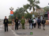 Đảm bảo an toàn cho người dân tham dự khai ấn đền Trần