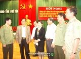 Thứ trưởng Bùi Văn Nam dự Hội nghị xây dựng phong trào toàn dân bảo vệ ANTQ tại Phú Yên
