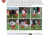 Trang chủ Arsenal thông báo chiến thắng của U19 Việt Nam… bằng tiếng Việt