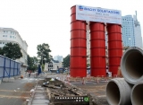 Thi công tuyến tàu điện ngầm đầu tiên ở TPHCM