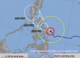 Bão Mekkhala áp sát Philipines, hướng về biển Đông 