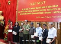 Bộ Công an gặp mặt các văn nghệ sỹ, nhà báo tiêu biểu
