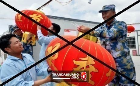 Đa Chiều: Trung Quốc bí mật tăng quân trái phép ra đá Vành Khăn