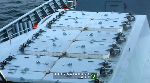 Hệ thống phòng không đa năng Polyment-Redut 12 ống phóng trên tàu hộ tống Project 20380 Soobrazitelny  
