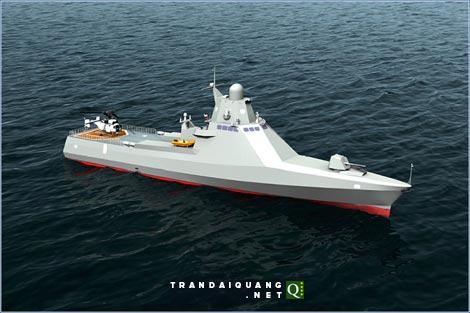 Tàu tuần tiễu ven bờ/hộ tống đóng kiểu modul Project 22160  